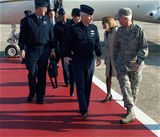 Gen. Shelton visits Hanscom