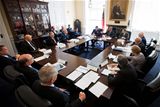 Commander meets with governor