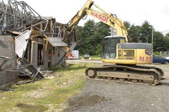 Housing demolition