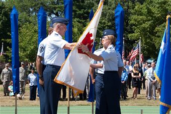 Taking the flag