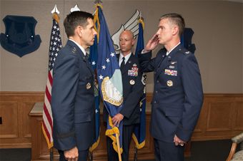 Appointment of command ceremony