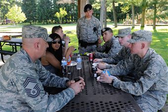 Picnic in the park