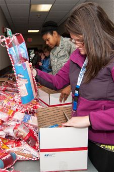 Remembering troops during the holidays