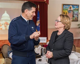 Congresswoman Tsongas expresses commitment, appreciation for U.S. military, Hanscom