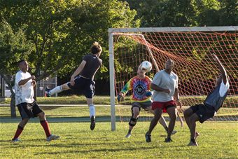 Intramural soccer